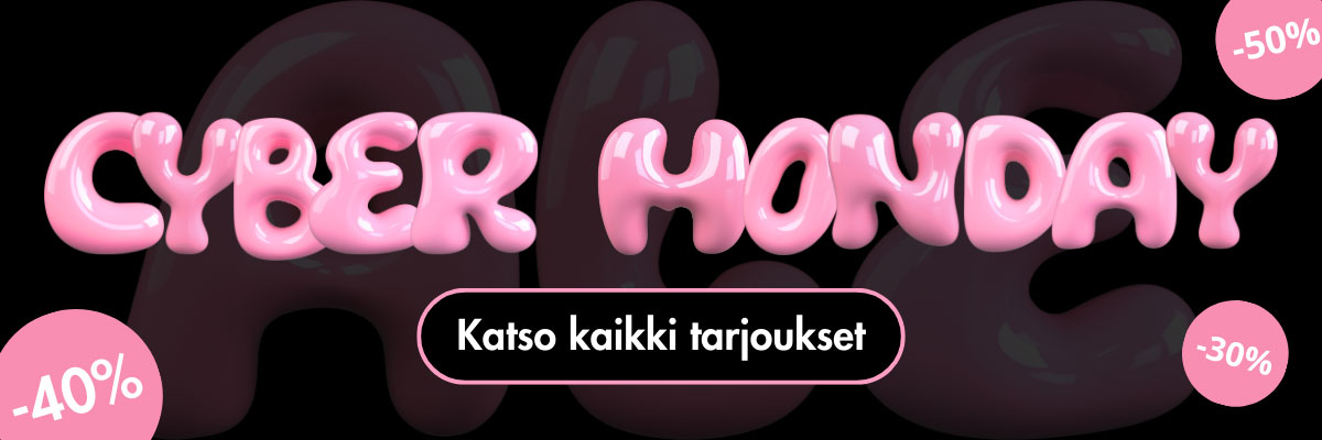 Cyber Monday 2025 -kampanja banneri.