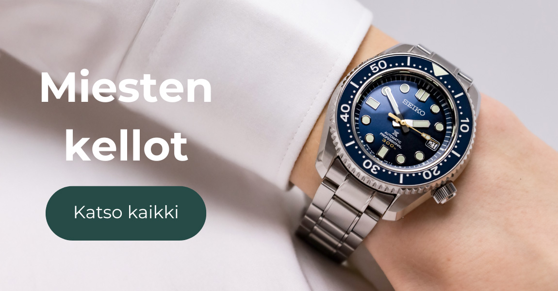 Tyylikkäät miesten kellot - katso kaikki