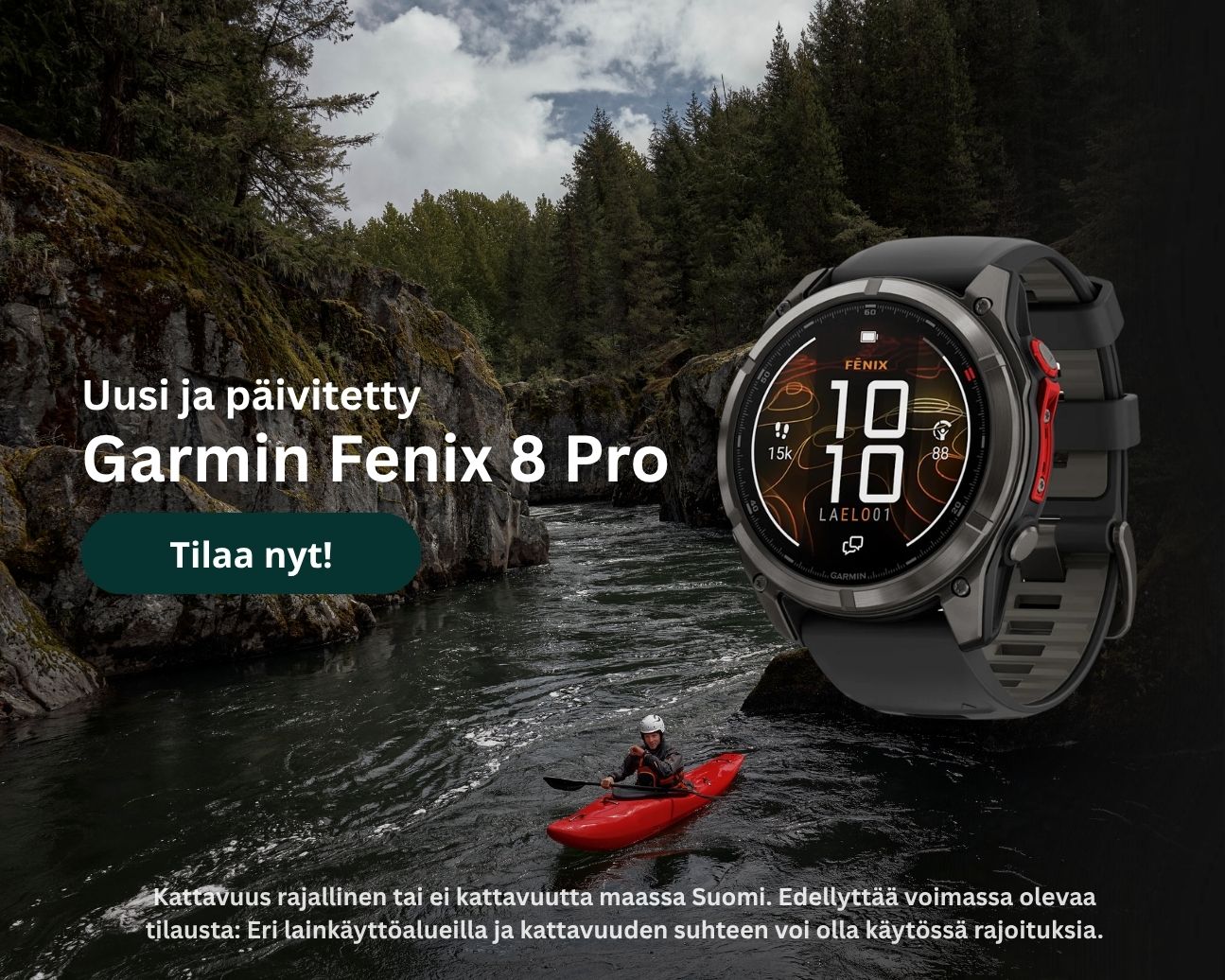 Garmin Fenix 8 Pro on täällä!