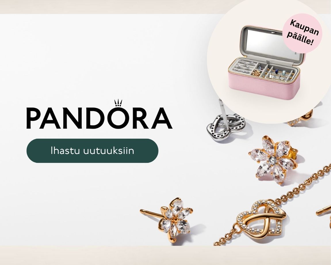 Kauden suosituimmat Pandora-korut Keskisen Kellolta