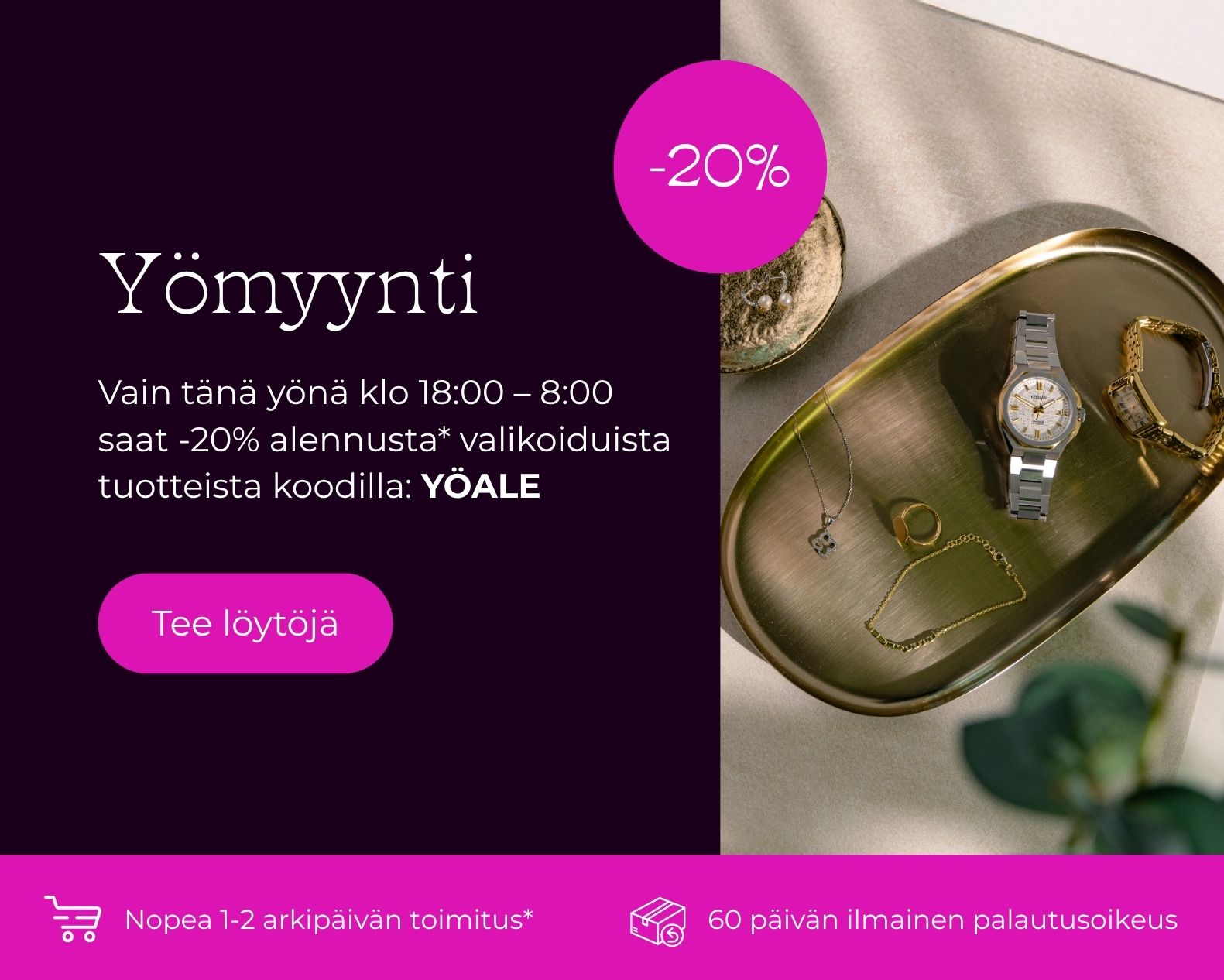 Urheilukello alennukset ovat alkaneet!