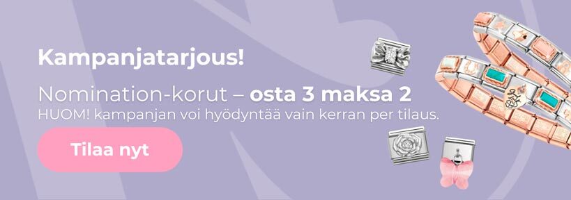 Pandora osta 3, maksa 2 -kampanja nyt käynnissä!