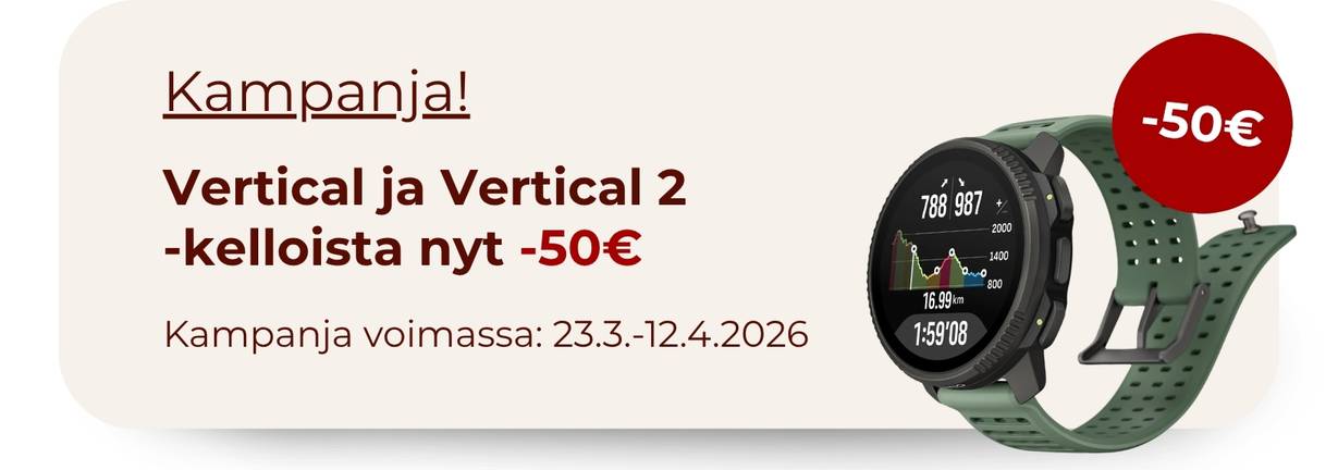 Suunto Vertical -mallisto, nyt -50€