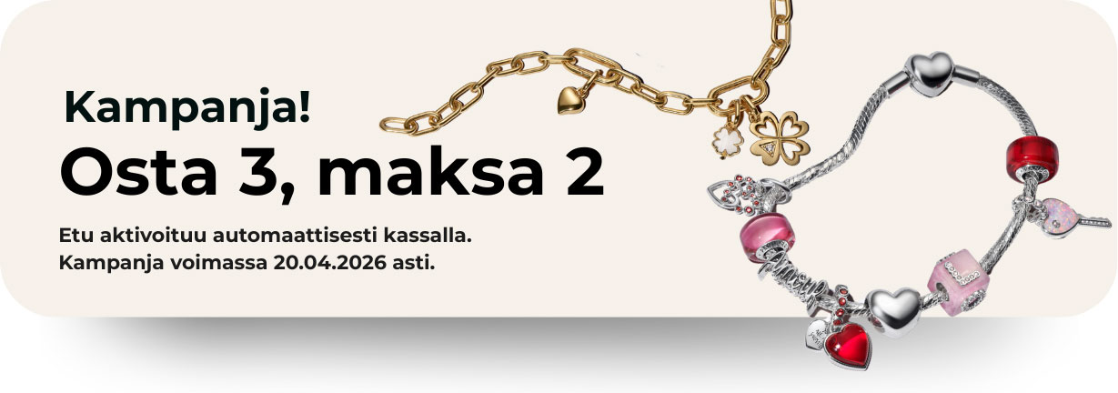 Pandora osta 3 maksa 2